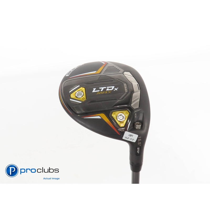 Cobra KING LTDx MAX 15.5* 3 WOOD – Even Flow Riptide CB 40g Senior Flex 379007