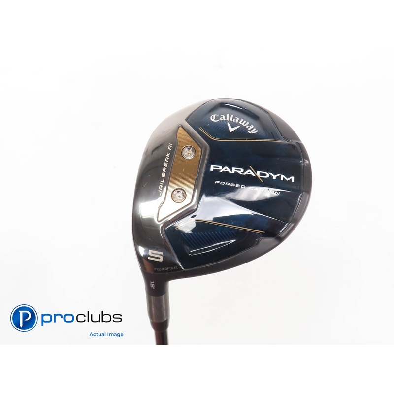 Left Handed Callaway PARADYM 18* 5 Wood – Accra iWood 152i M2 Senior – 396332