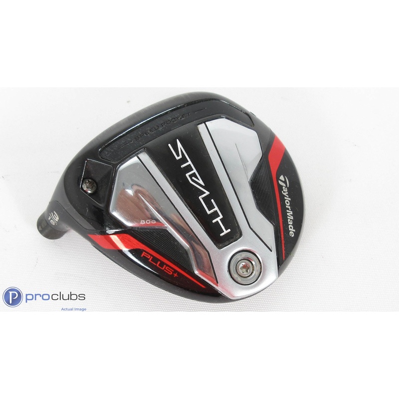 Left Handed TaylorMade Stealth Plus+ Titanium 15* 3 Wood – Head Only – 351103