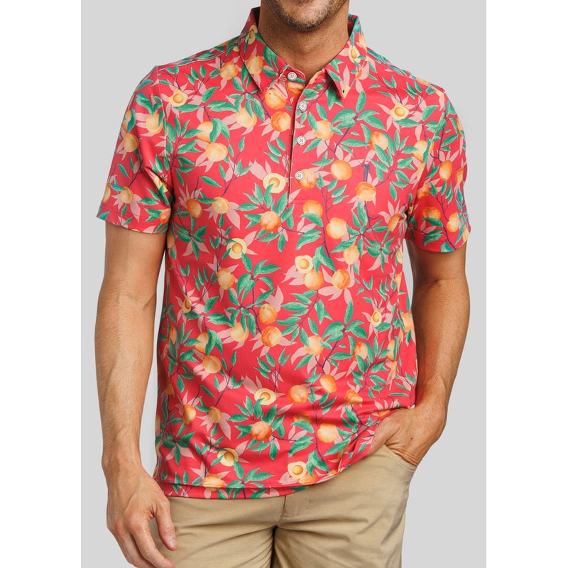 “That’s A Peach, Hon” Men’s Polo