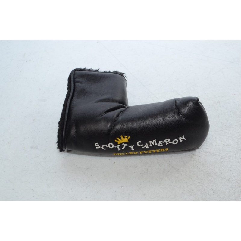 Titleist Scotty Cameron Milled Putters NOS Black Putter Head Cover MINT #175208