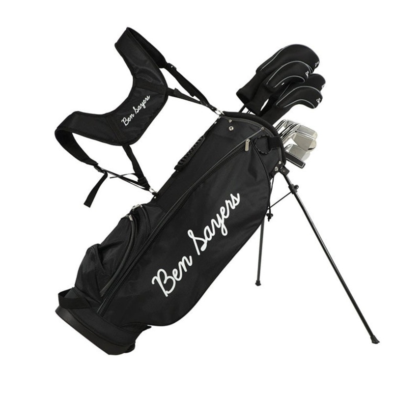 Ben Sayers M8 13-Piece Stand Bag Golf Package Set – Graphite/Steel – +1″