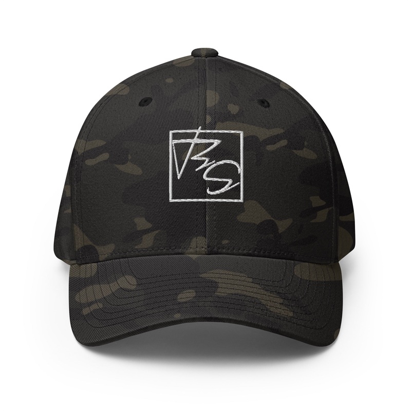 Black Square Alt Flexfit Hat