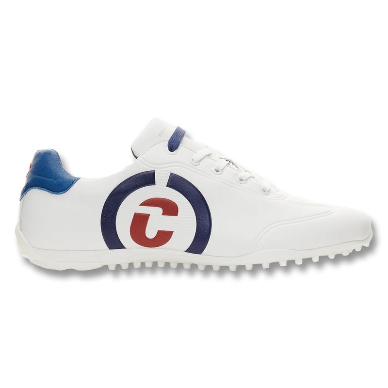 Duca Del Cosma Golf Kingscup Spikeless Golf Shoes White – 24 Men