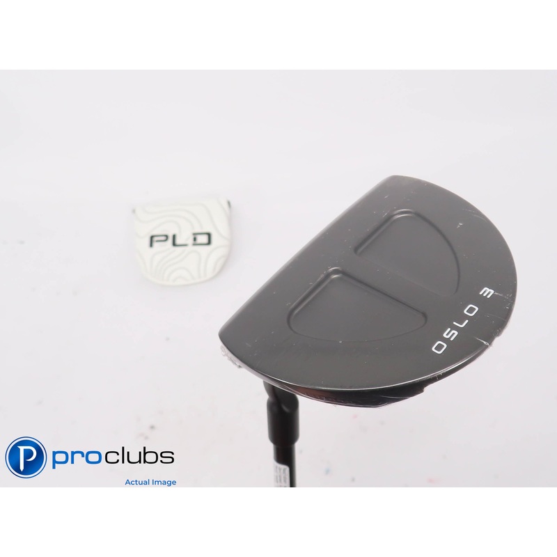New! Left Handed PING PLD OSLO 3 35″ Putter w/Cover #447237