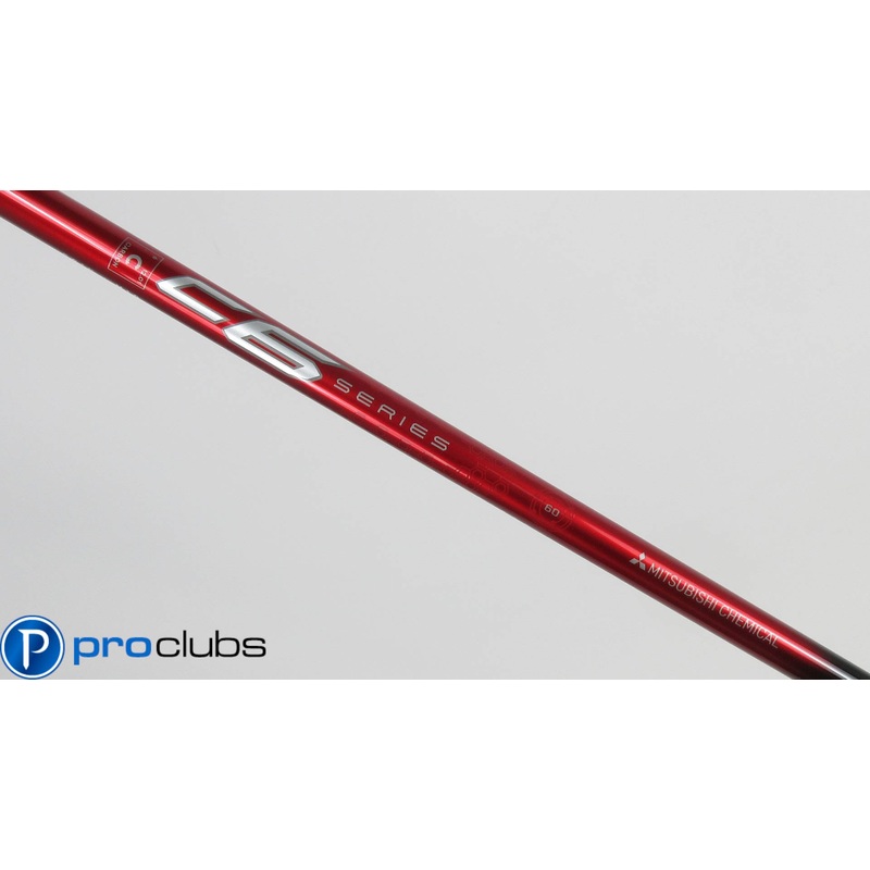 NEW MITSUBISHI CHEMICAL C6 RED HIGH-FLIGHT 60 STIFF FLEX DRIVER SHAFT #354899