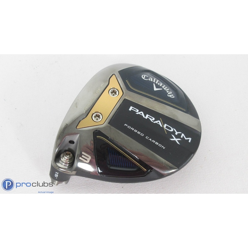 Nice! Left Handed Callaway Paradym X 15* – 3 Wood – Head Only – L/H 379712