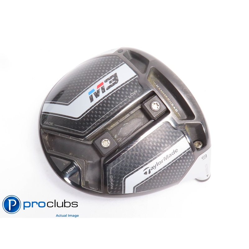 Tour Issue TaylorMade M3 9* Driver w/ + Stamp – Head Only – 429068