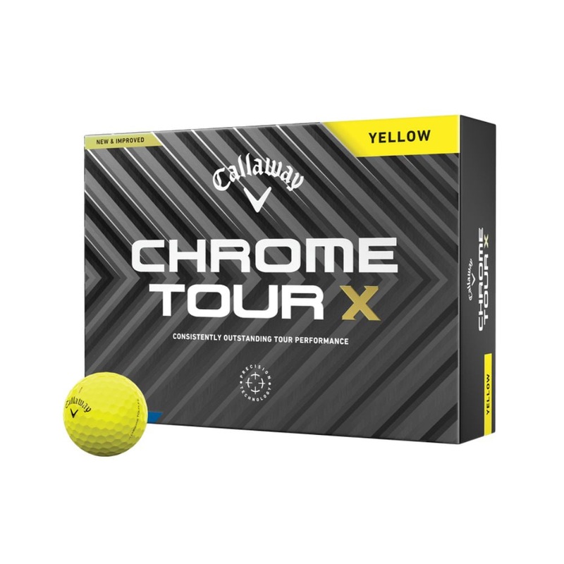 Callaway Chrome Tour X 24 Yellow – 1 Dozen