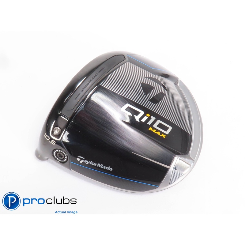 Excellent! Left Handed TaylorMade Qi10 MAX 10.5* Driver – Head Only – 428127