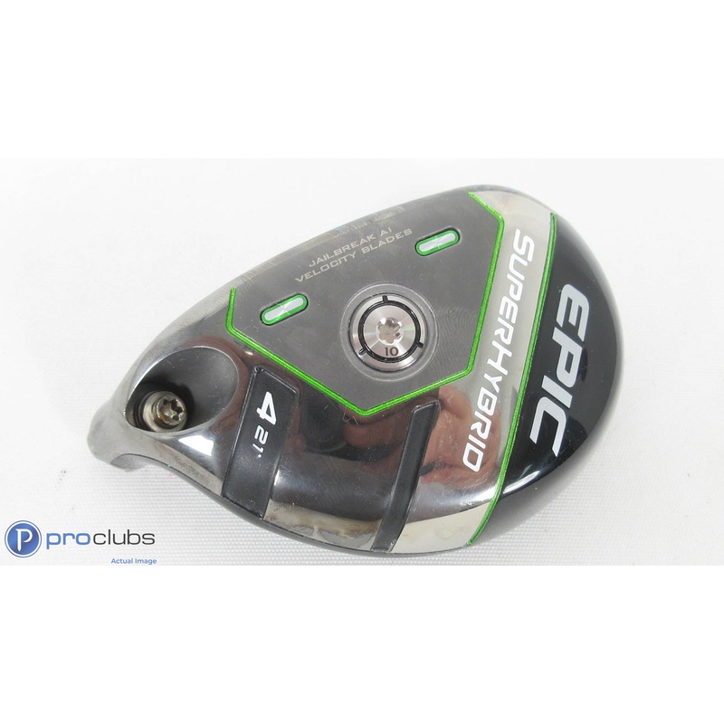 Left Handed Callaway Epic SuperHybrid 21* – 4 Hybrid – Head Only – L/H 363256