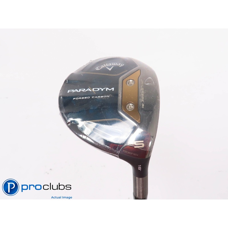 New! Callaway PARADYM 18* 5 Wood – Accra FX 2.0 M2 Senior Flex – 445233