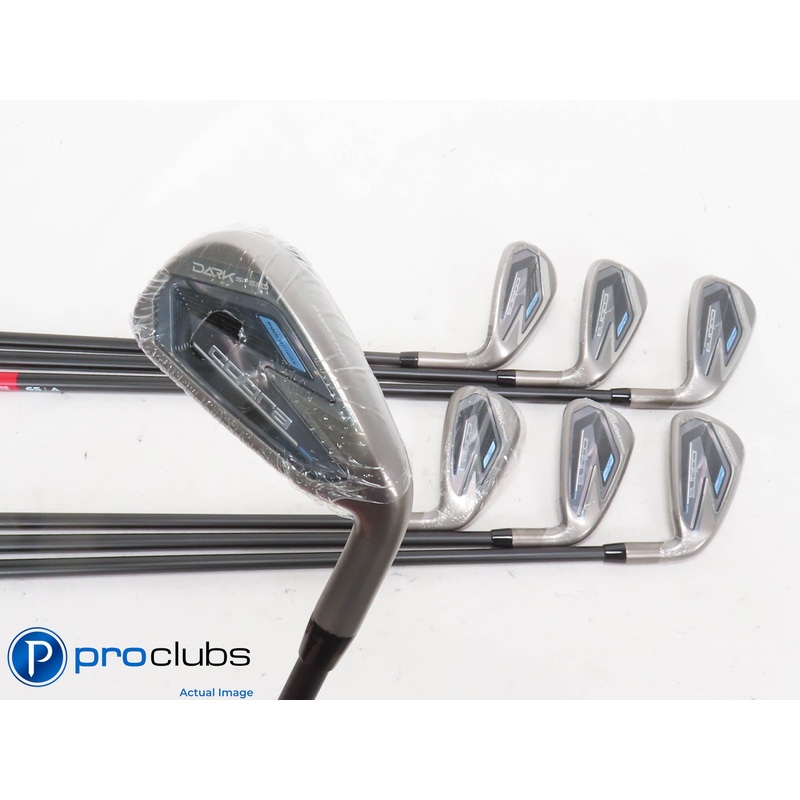 New! Ladies Cobra DARKSPEED 5-PW, SW IRON SET – KBS PGI 65g Senior Flex #422689