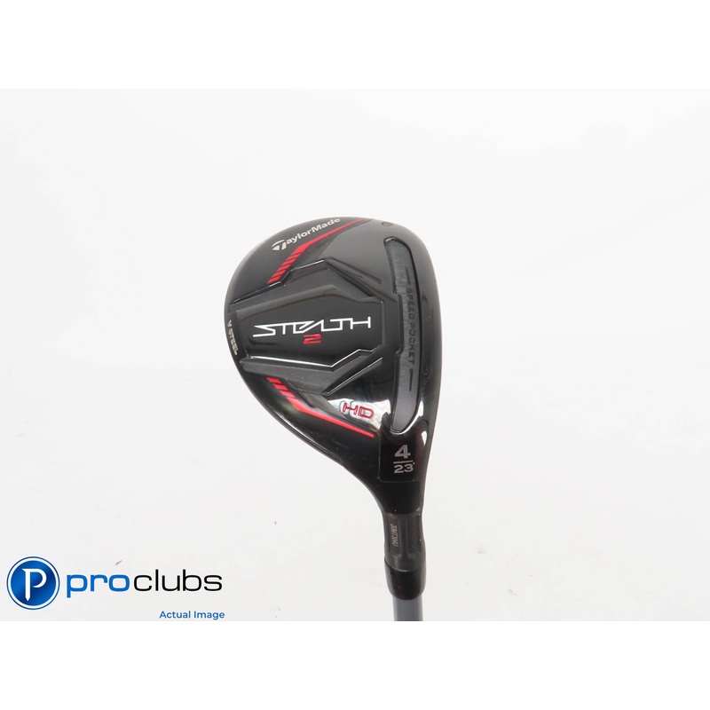 TaylorMade STEALTH 2 HD 23* 4 HYBRID – Fujikura Pro 2.0 6-R2 Senior Flex #416703