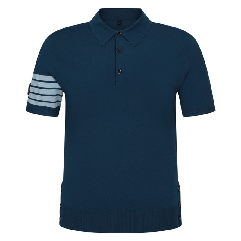 AMAZINGCRE [25SS] MEN GHOST POLO COLLAR SWEATER