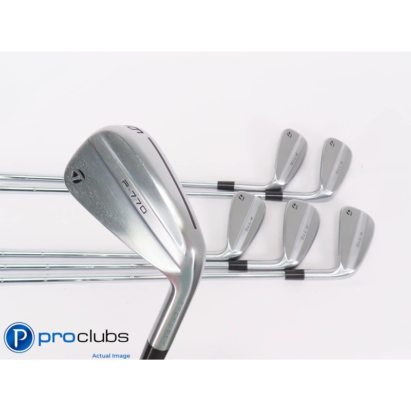 Nice TaylorMade ’24 P-770 6-PW,AW IRON SET – DG MID 115 Stiff Flex Steel 448178