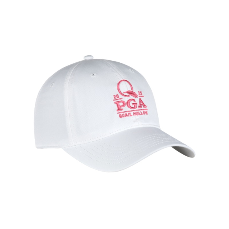 2025 PGA Championship White Ladies AeroSphere Tech Cap