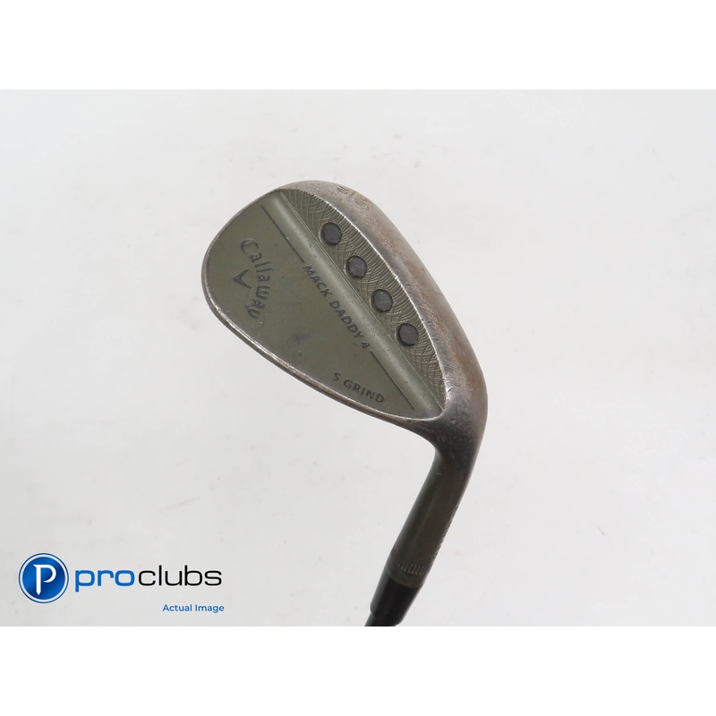 Callaway Mack Daddy 4 56*(10*) Wedge S-Grind – DG Tour Issue 115 S200 – 365786