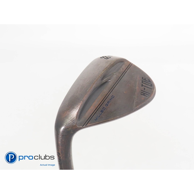 Left Handed TaylorMade Milled Grind HI-TOE 3 58*(13*) WEDGE – Wedge Flex 382361