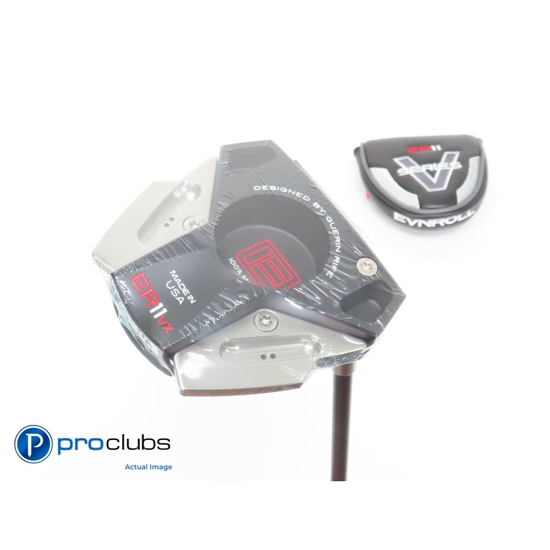 New! Evnroll ER11vx Long Slant 34″ Putter w/Cover – 398214
