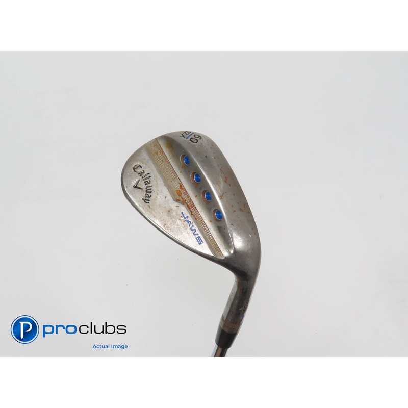Tour Issue Callaway MD5 JAWS RAW 60*(12*) WEDGE X-Grind -KBS Regular Flex 374911