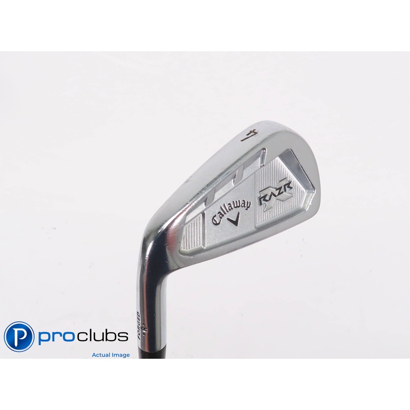 Callaway RAZR X Forged 4 Iron – Project X Rifle Flighted 6.0 Stiff Flex – 435462