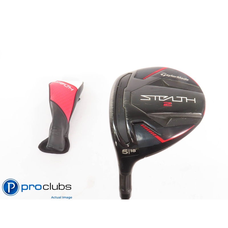 Left Handed TaylorMade Stealth 2 18* 5 Wood w/HC – Ventus TR 5-R Regular #433192