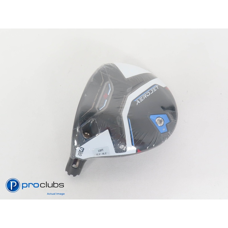 New! Left Handed Cobra Aerojet 15* – 3 Fairway Wood – Head Only – L/H – 382024