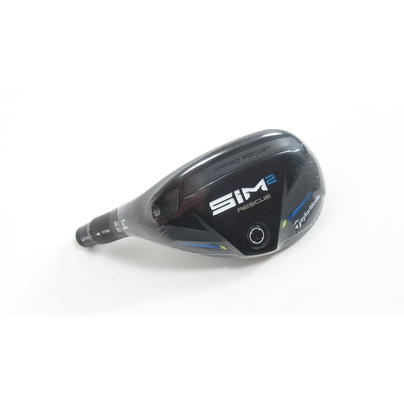 New! Left Handed TaylorMade SIM2 Rescue 22* 4 Hybrid Head Only w/Adapter 308658