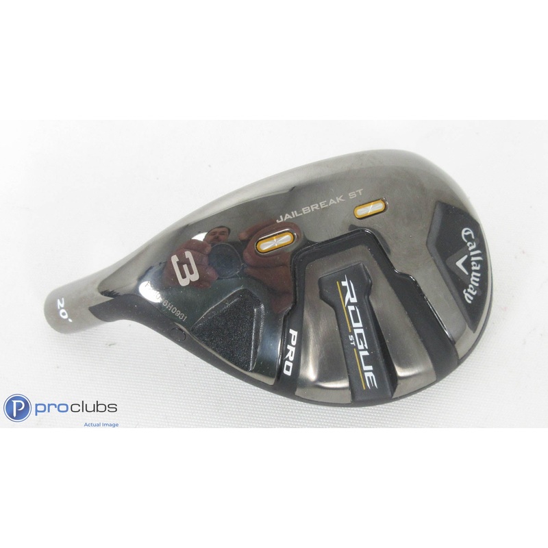Nice! Left Handed Callaway Rogue ST PRO 20* 3 Hybrid – Head Only – 358690
