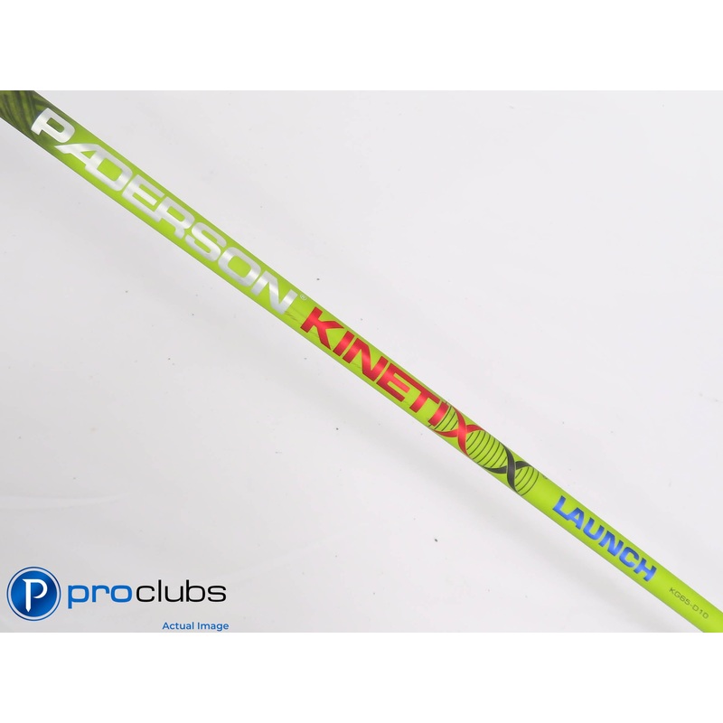 PADERSON KINETIXX BALLISTIC KG65-D10 Senior Flex DRIVER SHAFT w/ PING #441191