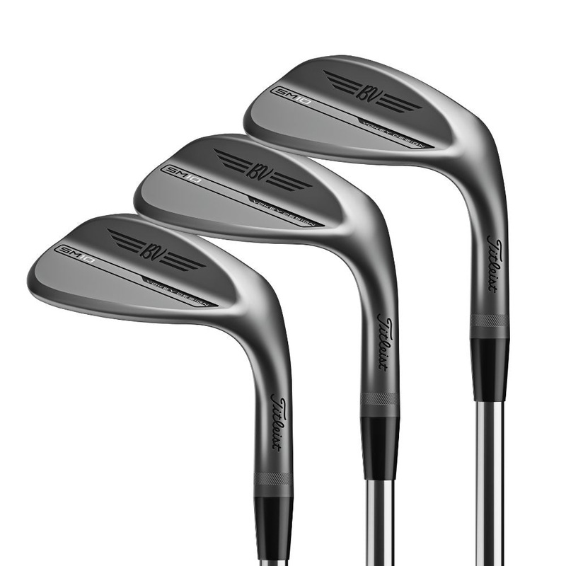 Titleist Vokey SM10 Nickel Wedge Steel Shaft – 3 Pack