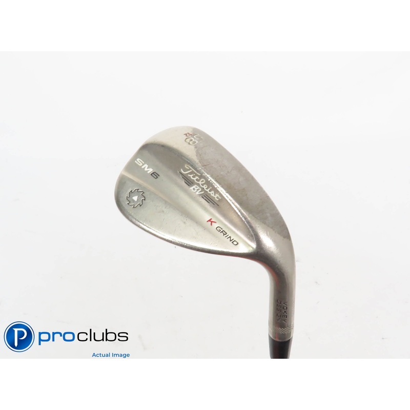 Titleist Vokey SM6 K-Grind 58*(12*) Wedge – Vokey Wedge Flex – 417370