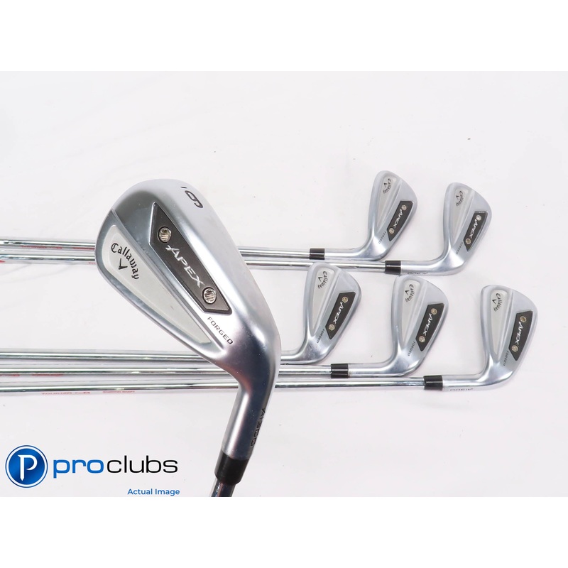 Nice Callaway ’24 APEX Ai300 6-PW,AW IRON SET -Modus 120 Stiff Flex -1/2″ 438689