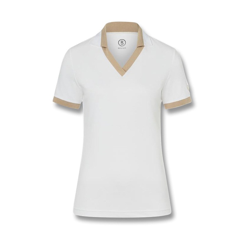 Bogner Luma Golf Polo White – SS23 Women