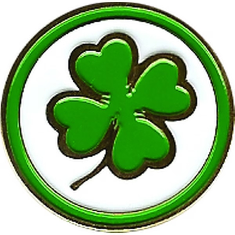 Evergolf Four Leaf Clover Golf Ball Marker