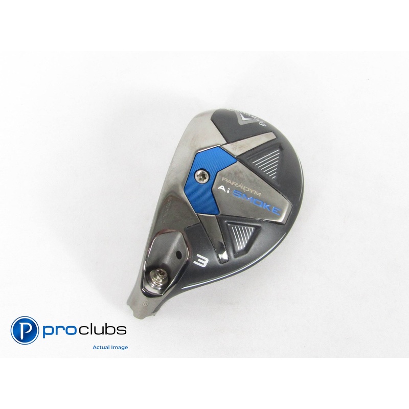 Left-Handed Callaway Paradym Ai Smoke HL 18* 3 Hybrid – Head Only – 430180