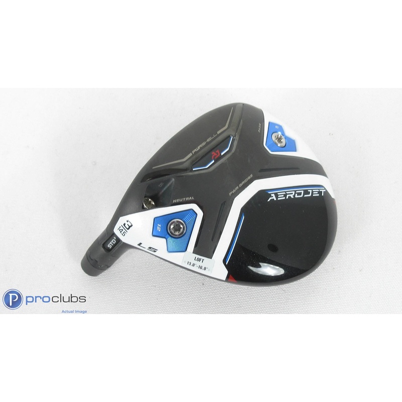 Left Handed Cobra Aerojet LS 14.5* – 3 Wood – Head Only w/adapter – L/H 383707