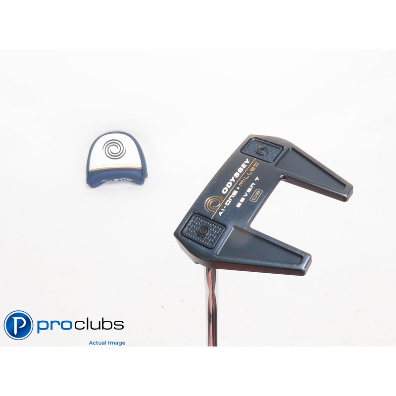 Left Handed Odyssey 2024 Ai-ONE MILLED Seven T 34″ Putter w/Cover – 423687