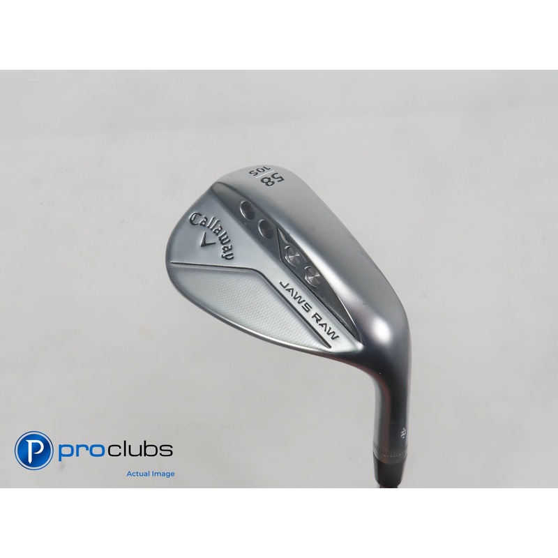 Mint Callaway JAWS RAW 58*(10*) WEDGE S-Grind – DG Spinner Wedge Flex 384246