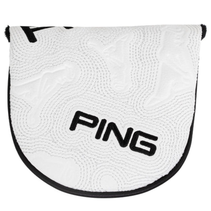 Ping Icon Mallet Headcover 251 – White