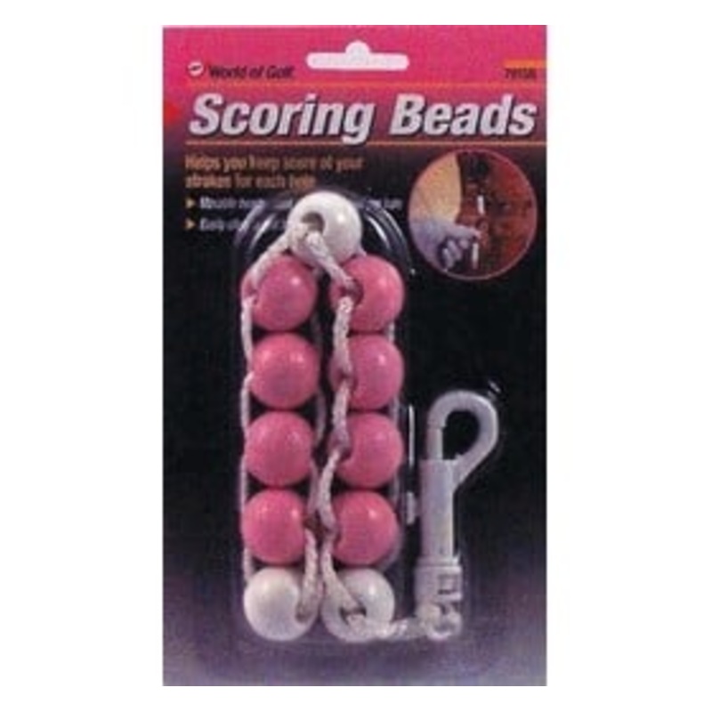 Pink Golf Scoring Beads