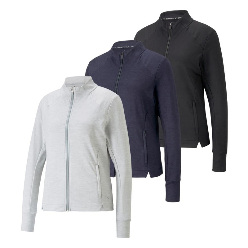 Puma Women’s Cloudspun Heather Full Zip Jacket 24