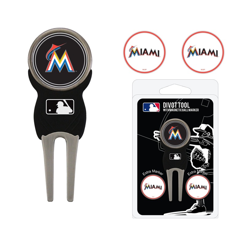 Team Golf Miami Marlins Divot Tools