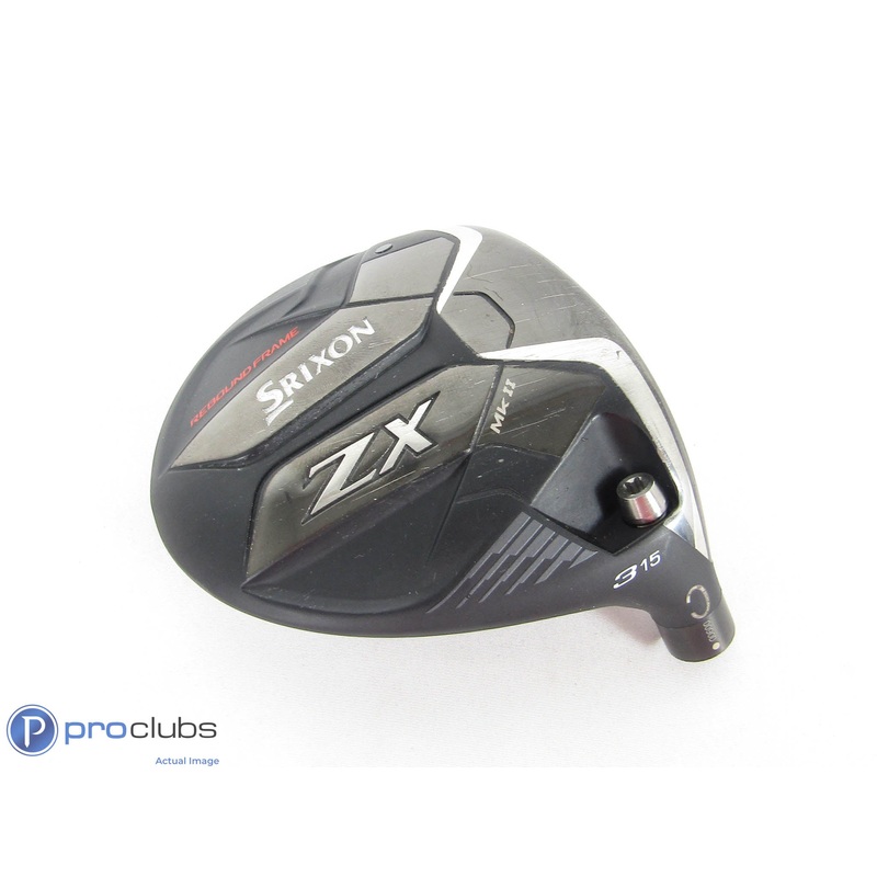 Tour Issue! Srixon ZX MkII 15* 3 Wood – Head Only – 433688