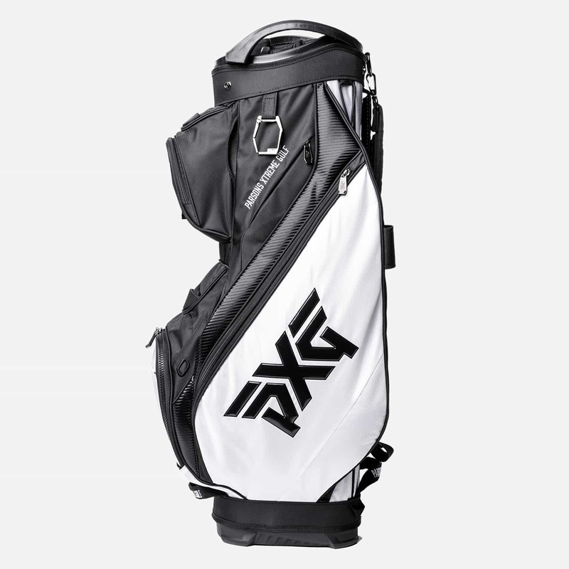 2023 PXG Lightweight Cart Bag – White/Black
