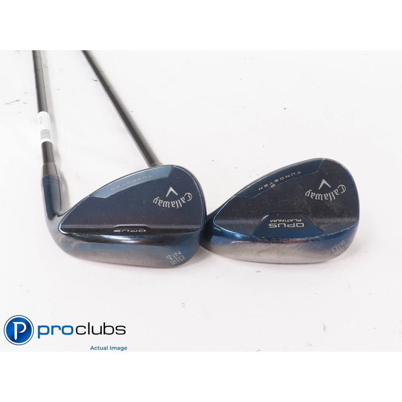 Callaway OPUS Platinum Blue 54*,60* WEDGE SET – DG S400 Stiff Flex Steel 444394