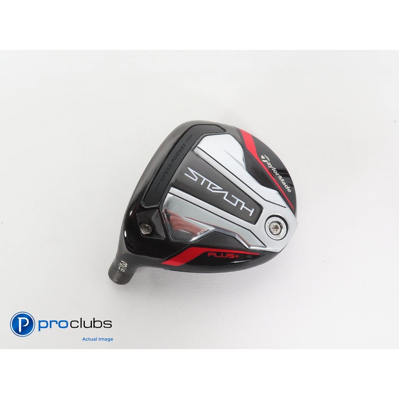 Left Handed TaylorMade Stealth PLUS+ 15* 3 Wood – Head Only – L/H – 378519