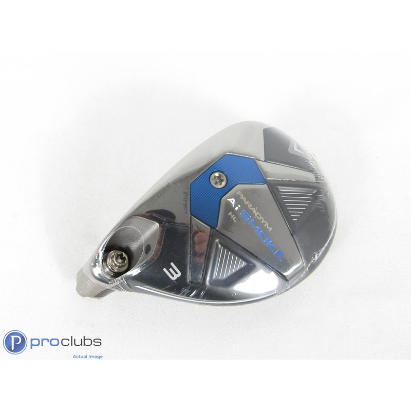 New Left Handed! Callaway Ai Smoke HL 18* 3 Hybrid – Head Only – 429340