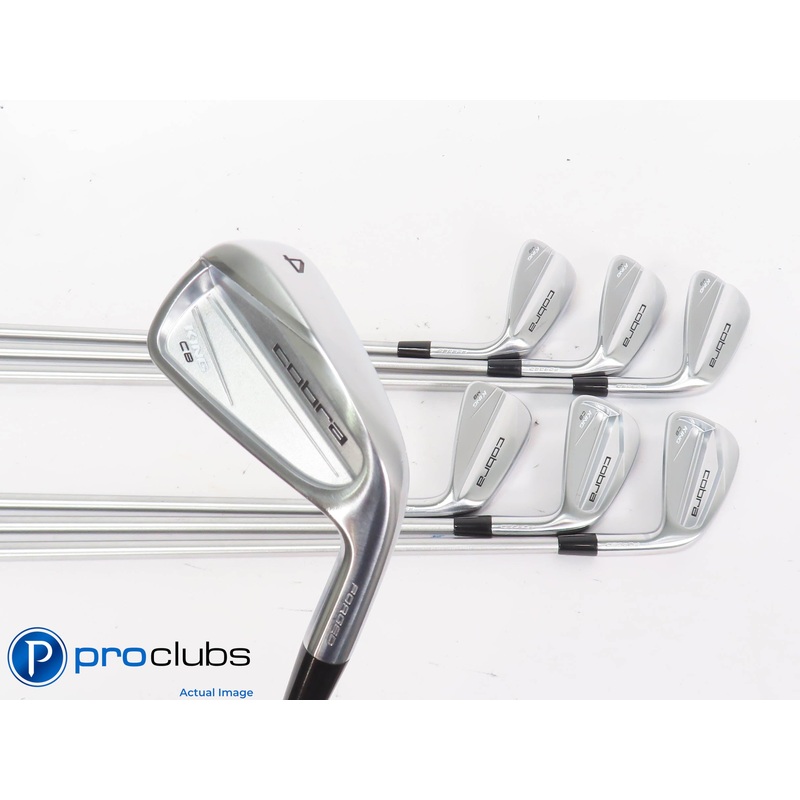 Nice Cobra ’23 KING CB/MB 4-PW Combo IRON SET – KBS 110 Stiff Flex -1/2″ 443224